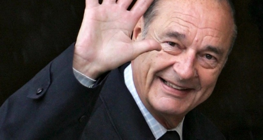 Murió el expresidente francés Jacques Chirac