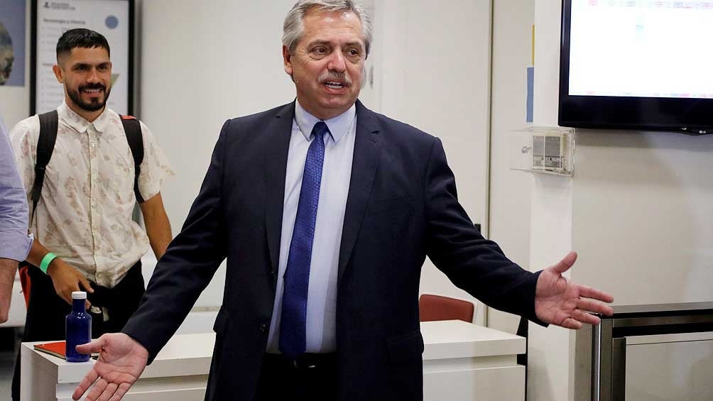 Alberto Fernández: dejen de embromar con la historia de los demonios de La Cámpora