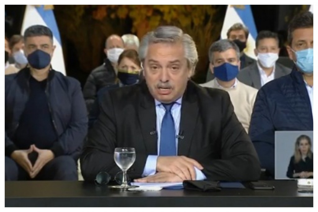 Alberto Fernández decidió quitarle a la Ciudad de Buenos Aires más de 30 mil millones de pesos de coparticipación anual para solucionar el conflicto de la policía bonaerense