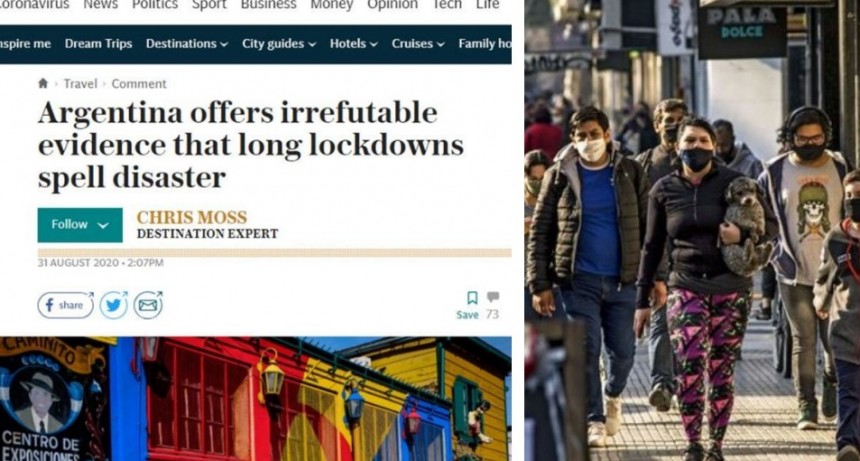 The Telegraph aseguró que la extensa cuarentena argentina “es un desastre”