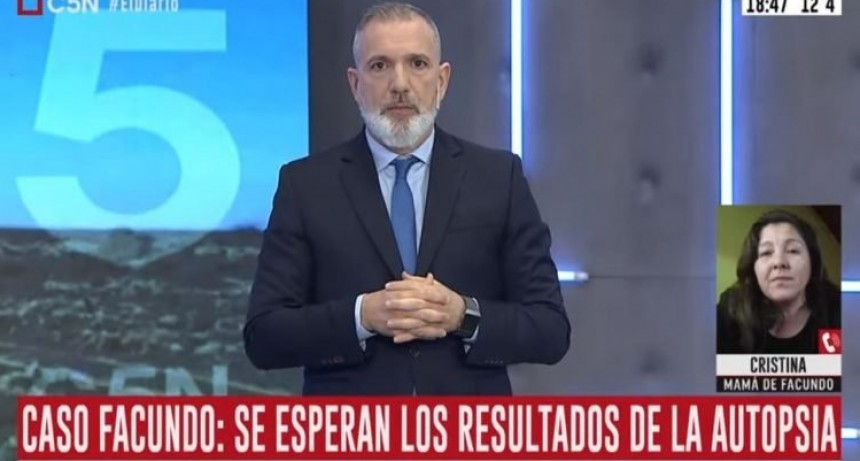 C5N “Deje de mentir”: la mamá de Facundo Astudillo Castro cruzó al aire a Pablo Duggan