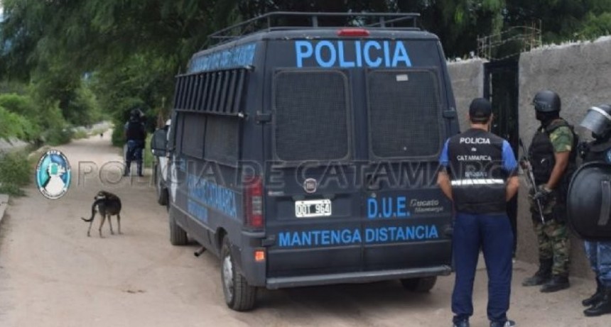 Un total de 12 policías de grupos especiales de Valle Viejo están aislados en Emaús