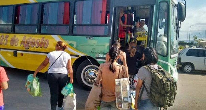 Restringen el servicio de transporte para Valle Viejo y FME