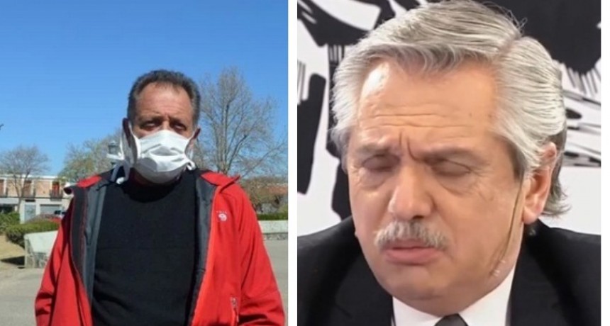 Después de una triste partida El papá de Solange: “El Presidente es el único argentino que no estaba enterado de lo que pasó”