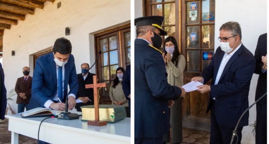 Gustavo Aguirre asumió como ministro de Seguridad