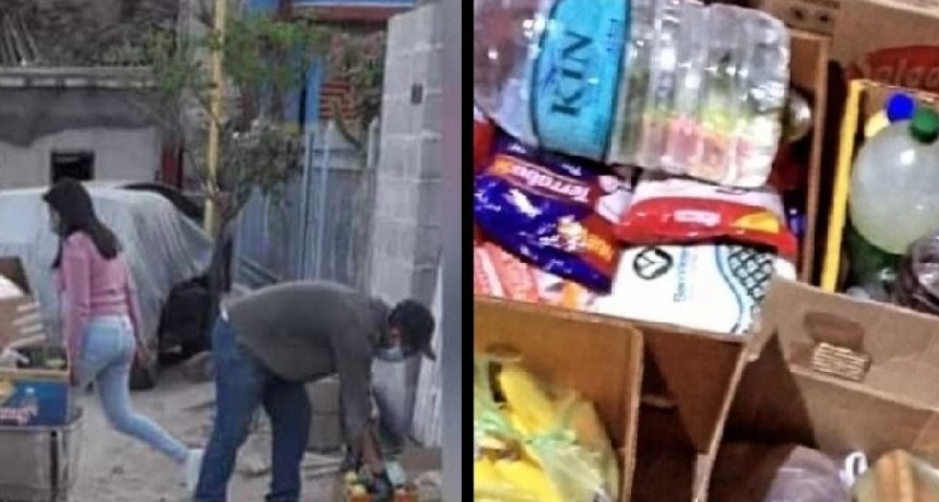 Una familia fue aislada por Covid-19 y un grupo de Jovenes Belichos los asistieron 