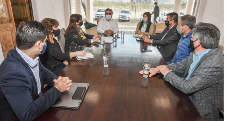 Jalil con su equipo de gobierno, comienza a definir el Presupuesto 2021