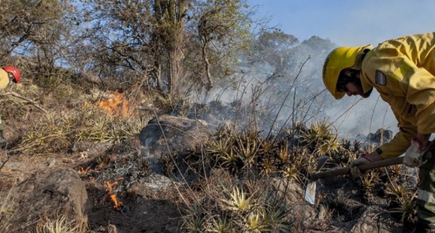 Se registraron diversos incendios en el interior provincial