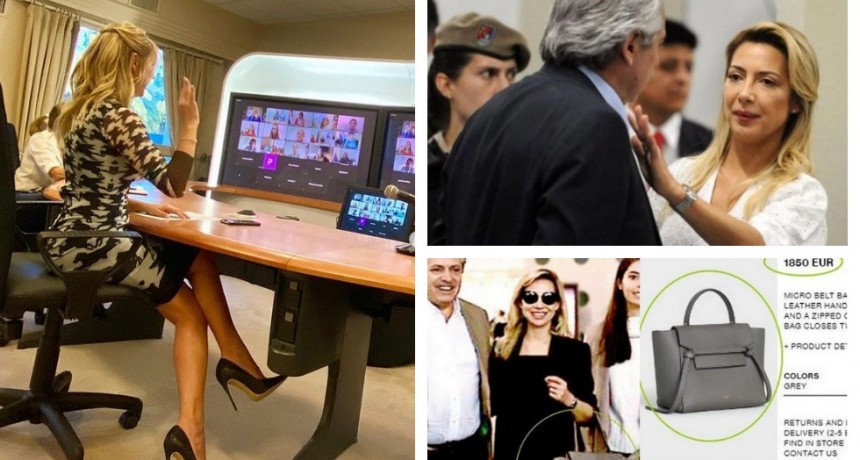 La cartera de Fabiola Yáñez de 2.200 dólares que causó enojo en las redes