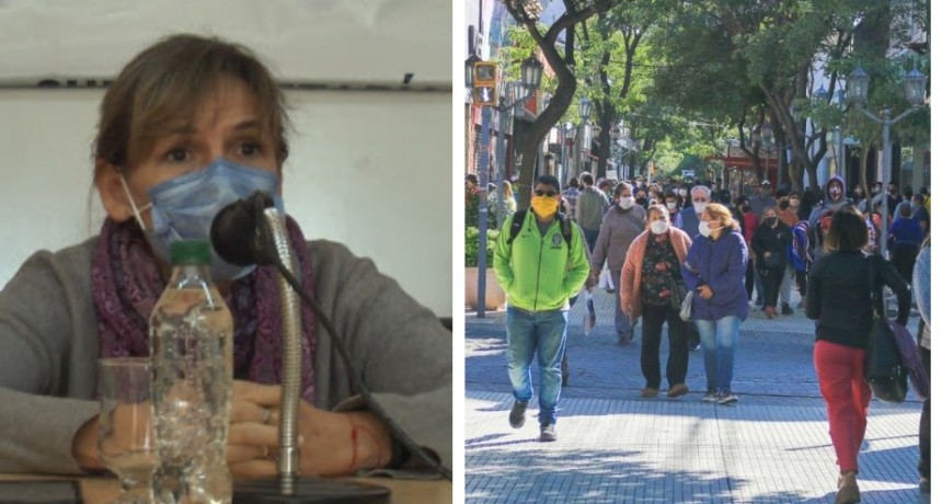 Palladino: En estos días pide quedarse en sus domicilios para evitar la propagación