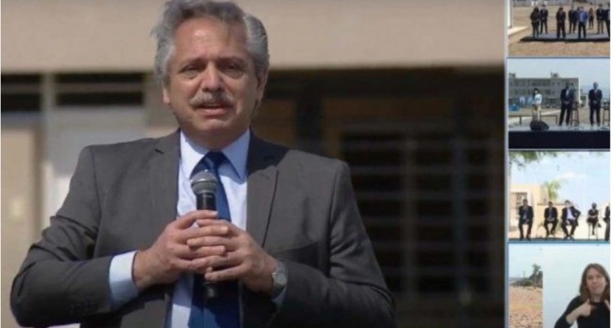 Alberto Fernández dijo que quieren “cerrar grietas”, pero volvió a criticar al macrismo por la falta de dólares