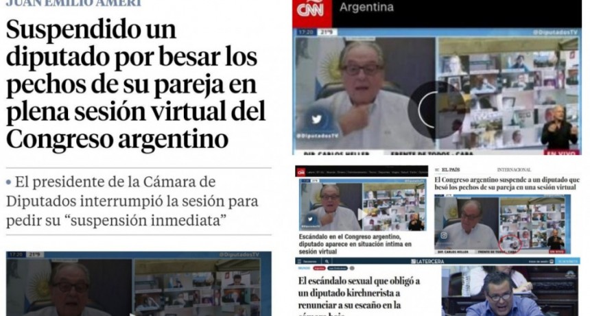 Medios del mundo hablan del escándalo protagonizado en el Congreso