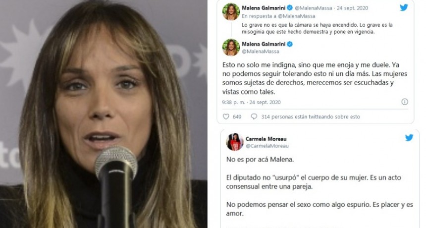 “Mezclaste todo”: burlas contra Malena Galmarini por sus tuits “feministas” sobre el “pornodiputado”