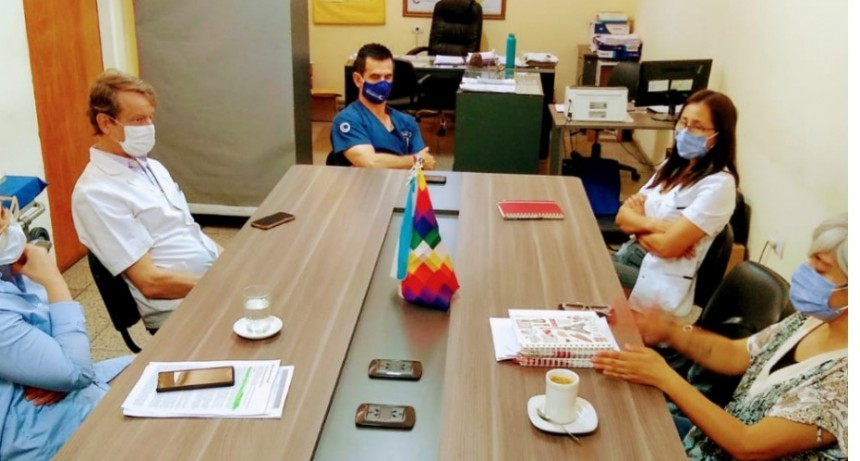 Reunión con laboratorios del sector privado