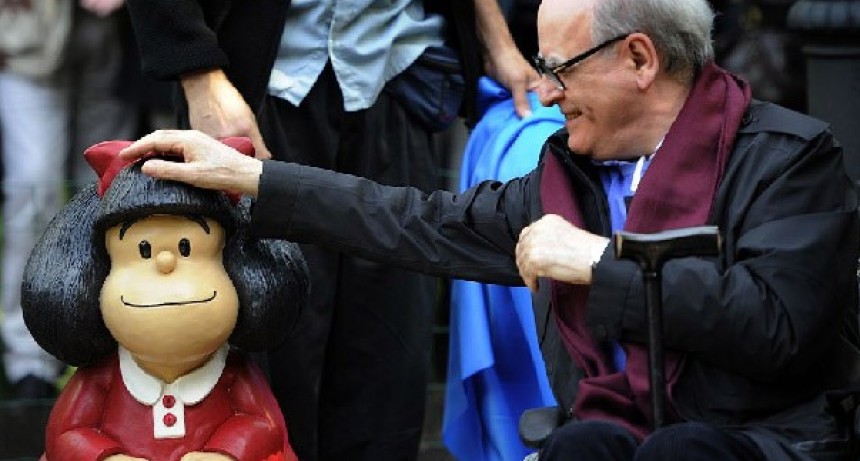 Murió Quino, el creador de Mafalda