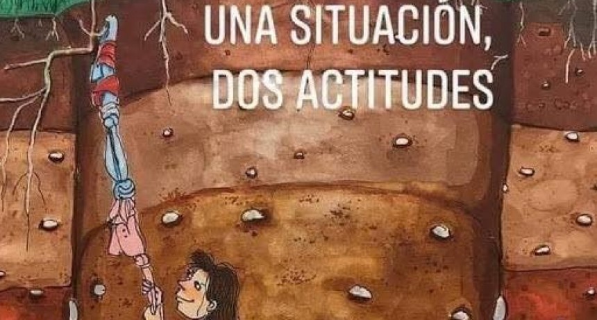 Desnúdate, si quieres salir del pozo. 