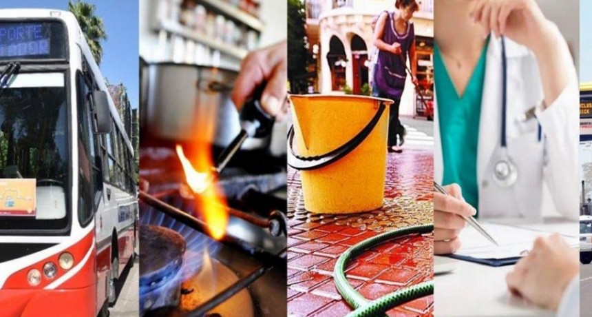 Pr&oacute;ximos aumentos en el Gas, prepagas y Colectivos