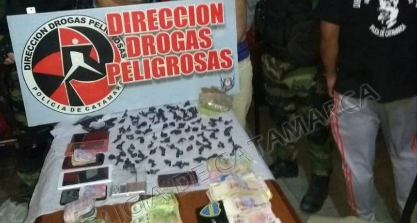 Desbaratan un punto de venta de droga en el norte de la Capital