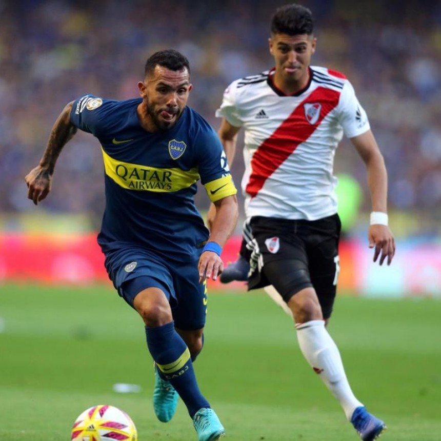 Ponzio y Tevez juegan un supercl&aacute;sico especial