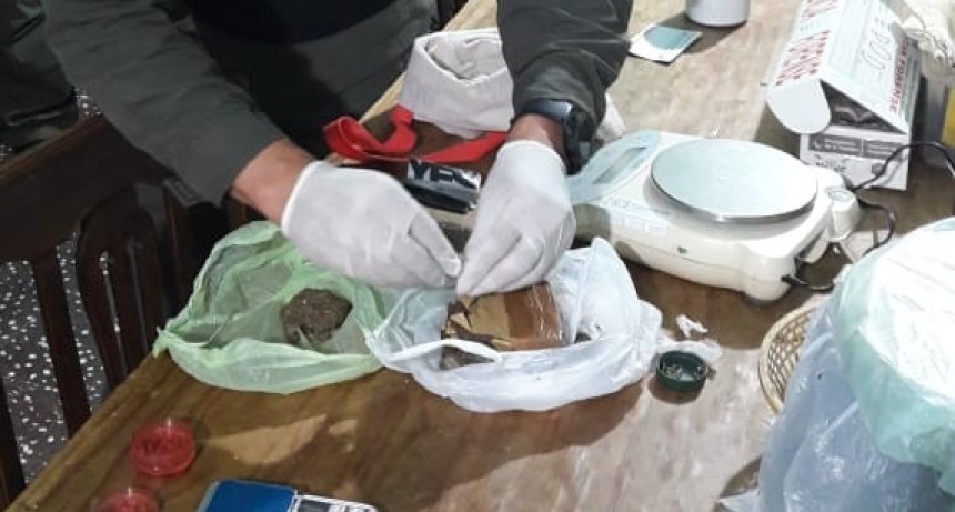 Secuestran m&aacute;s de 750 gramos de marihuana en la zona Sur 