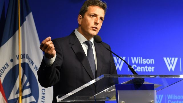 Massa: "Entre el Fondo y los argentinos, yo elijo los argentinos"