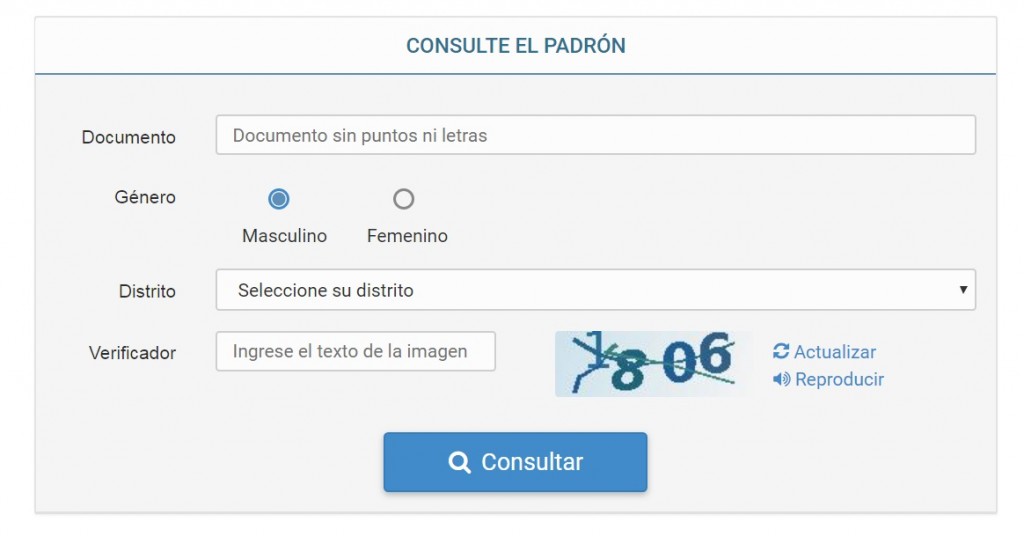 Sabes donde votas? entra y consulta
