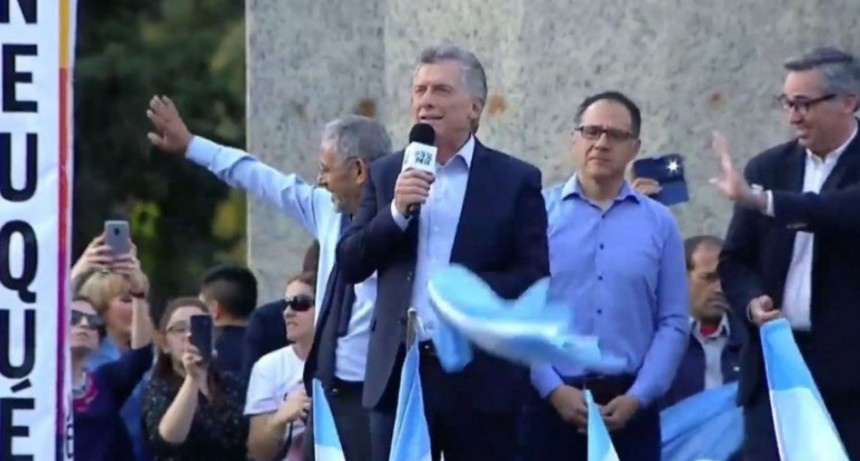Mauricio Macri en Neuquén: Nos une que le decimos no a la impunidad