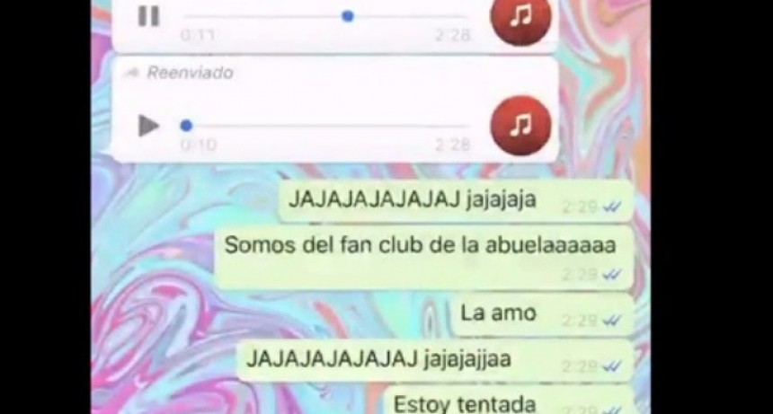 Su abuela opinó sobre las fotos de Luciano Castro, compartió el audio y las redes estallaron