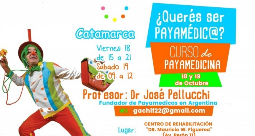 Este Viernes Curso de PAYAMEDICINA 