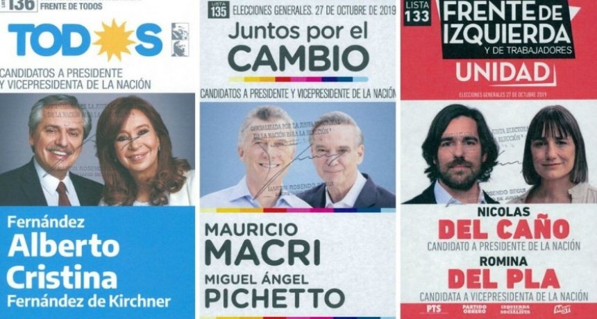 Cómo son las boletas para las elecciones del 27 de octubre y cómo evitar engaños