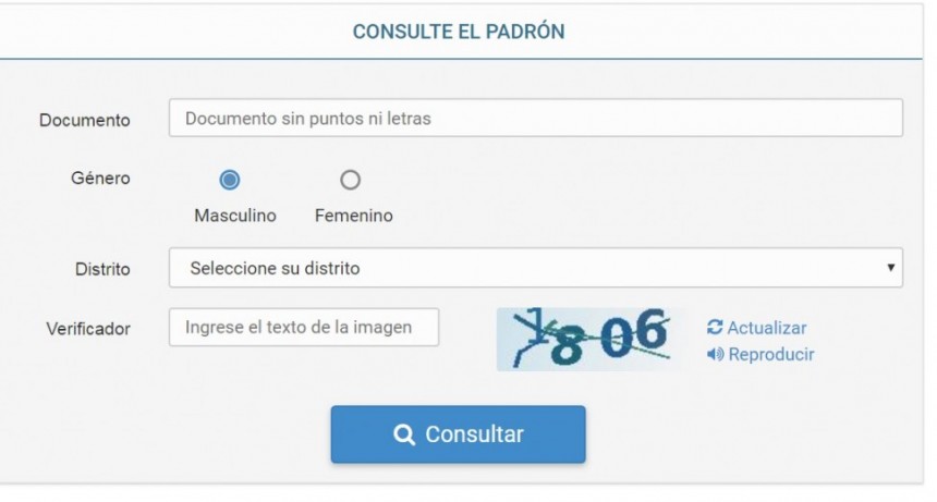 Sabes donde votas? entra y consulta