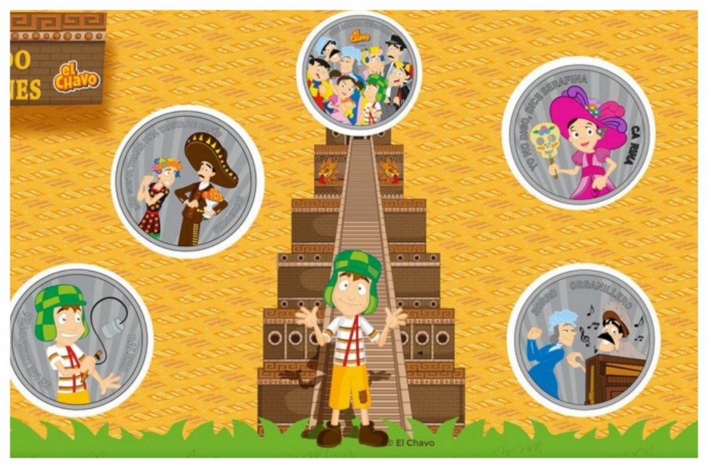  Así serán las monedas coleccionables de 'El Chavo del 8' lanzadas en México 