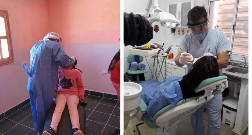 Trabajo de los equipos de Odontología durante la pandemia