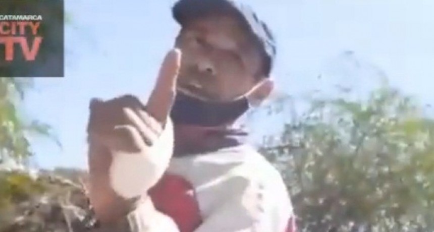 BELÉN: fue filmado por una niña a la que intentó engañar, el sujeto está detenido