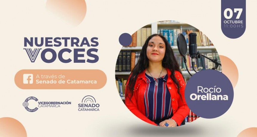 Rocío Orellana en “Nuestras Voces”