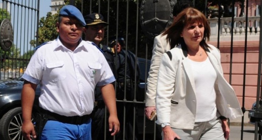 Patricia Bullrich: “Estoy con Chocobar y con todos los policías que arriesgan su vida para cuidar a la sociedad”