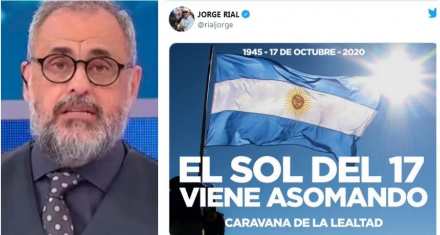 17 de octubre: Jorge Rial convocó a una caravana para apoyar al Gobierno