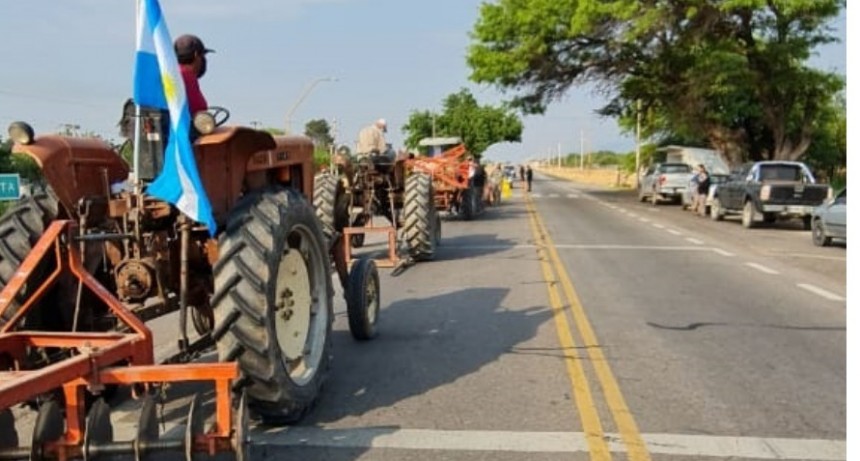 Por reclamo, corte parcial de calzada en Ruta Nacional 38