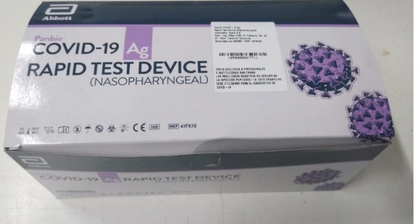 La Provincia recibió equipamiento e insumos de Nación