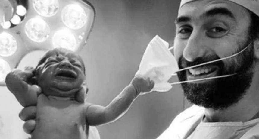 La tierna foto de un recién nacido que se volvió viral y dejó un mensaje esperanzador