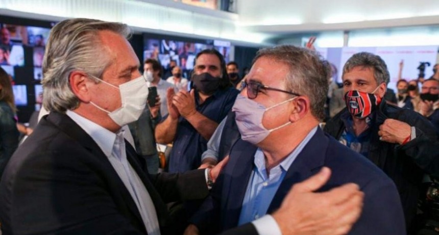 Jalil junto a Fernández en el Día de la Lealtad: Juntos vamos a salir adelante