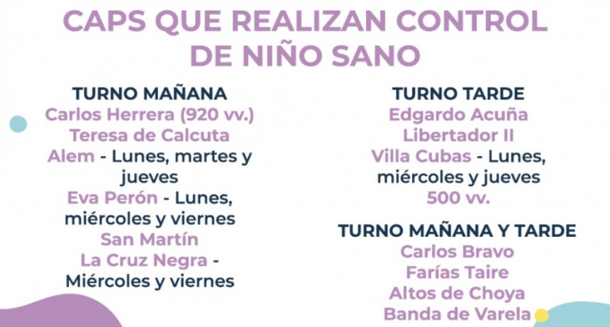 Recomiendan no interrumpir los controles de niños sanos