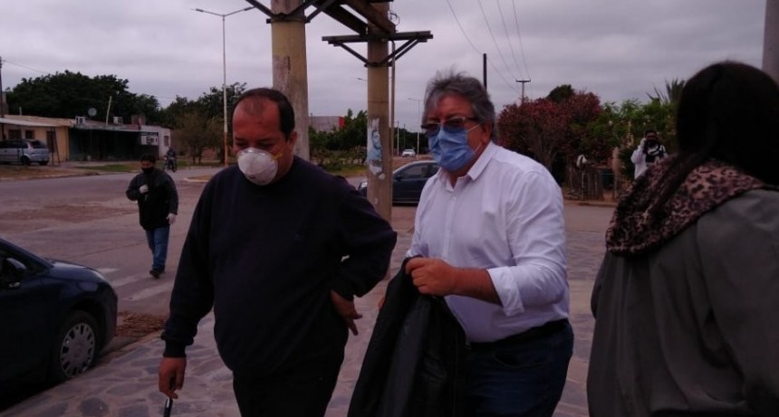 La comitiva de Salud llegó a Recreo tras el fallecimiento de la segunda paciente