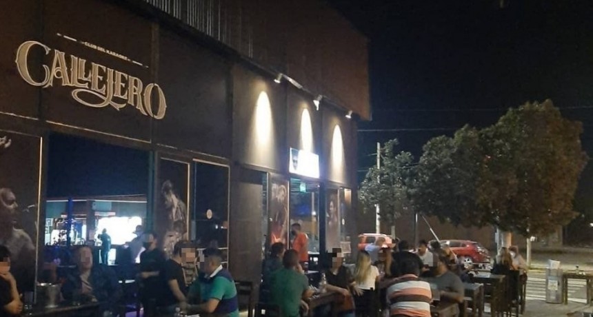 Cerraron Bar por un contacto estrecho de una empleada con un caso positivo