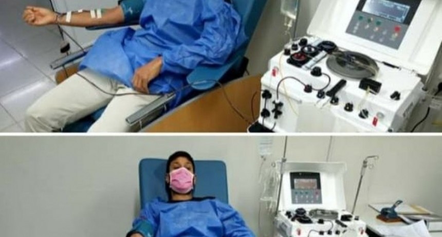 Plasma de recuperados de Covid-19: cuarta donación