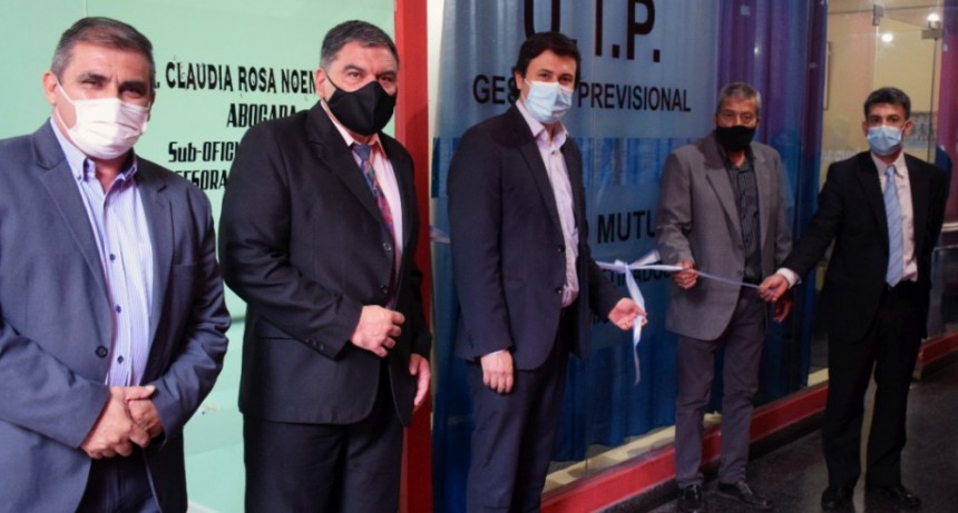 Oficina de la Utp en la mutual de retirados policiales 