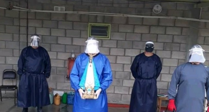 Misión con la Madre del Valle en la cárcel