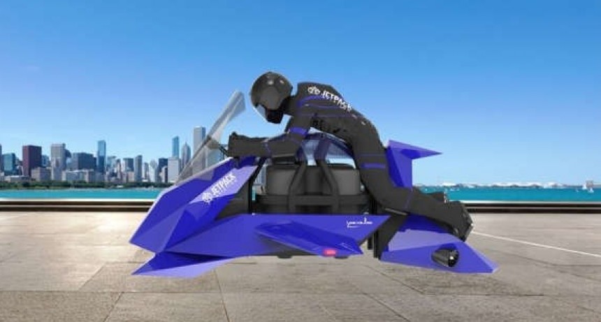 Vehículos del futuro: la primera moto voladora fue probada con éxito