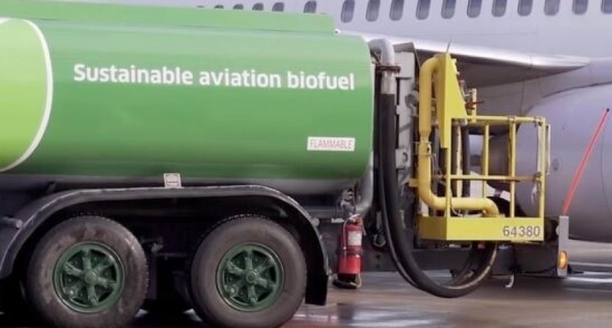  Ecointensa: primer vuelo de Aerolíneas Argentinas con combustible sostenible 