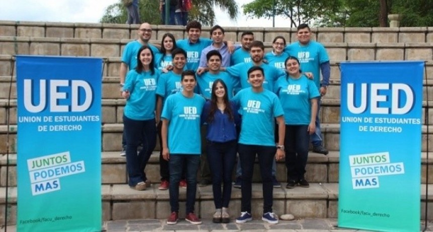 La UED gan&oacute; el centro de estudiantes en Derecho